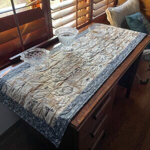 Beautiful Quilted Dresser Runner - Quality Quilt Store Fabric